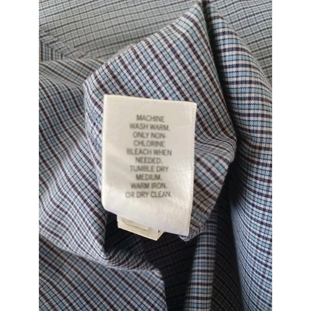 Banana Republic‎ 100% cotton Button Up Shirt Mens Medium 15 - 15 1/2 EUC